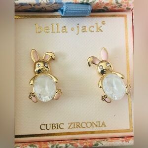 bella • jack Easter Bunny Earrings